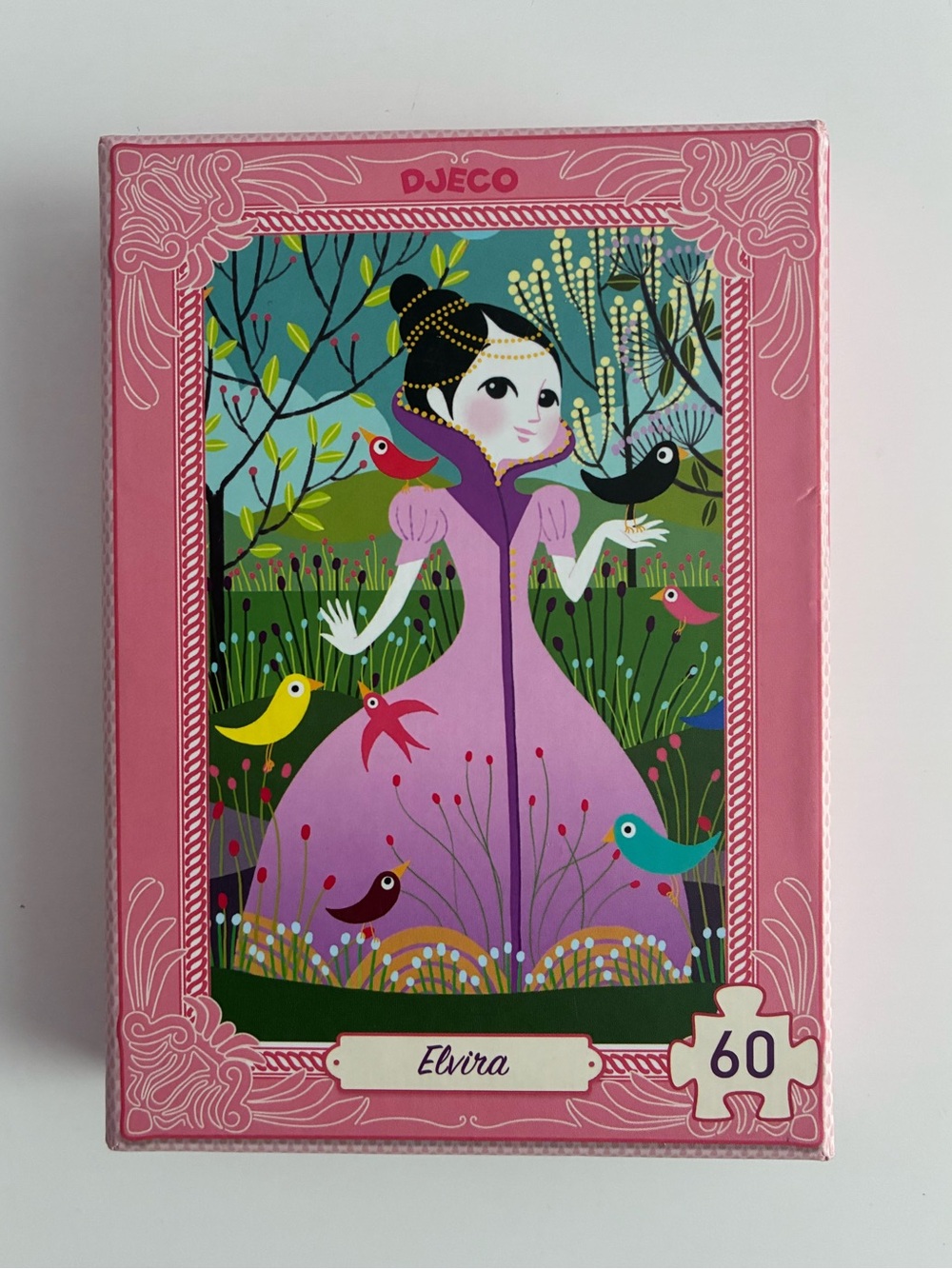Djeco Mini Puzzle “Elvira”, 60 pieces